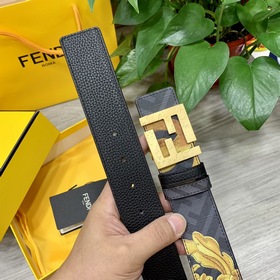 FENDl/Fendi, модель из бутика, ширина 40 мм, с фирменным логотипо