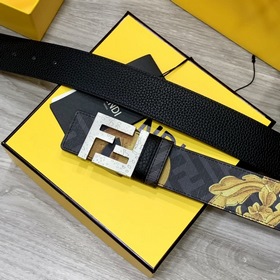 FENDl/Fendi, модель из бутика, ширина 40 мм, с фирменным логотипо