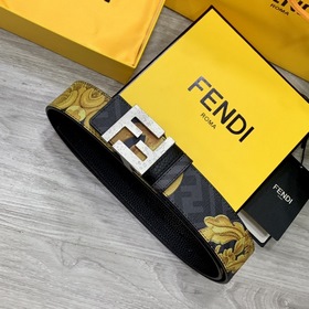 FENDl/Fendi, модель из бутика, ширина 40 мм, с фирменным логотипо