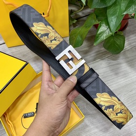 FENDl/Fendi, модель из бутика, ширина 40 мм, с фирменным логотипо