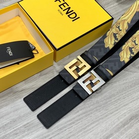 FENDl/Fendi, модель из бутика, ширина 40 мм, с фирменным логотипо