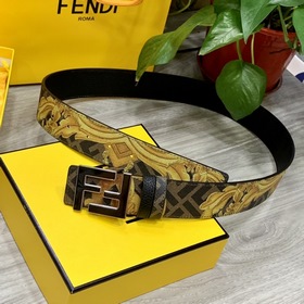 FENDl/Fendi, модель из бутика, ширина 40 мм, с фирменным логотипо