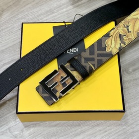 FENDl/Fendi, модель из бутика, ширина 40 мм, с фирменным логотипо