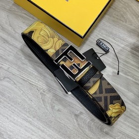 FENDl/Fendi, модель из бутика, ширина 40 мм, с фирменным логотипо