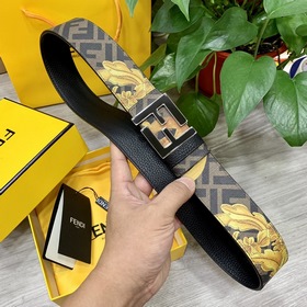 FENDl/Fendi, модель из бутика, ширина 40 мм, с фирменным логотипо