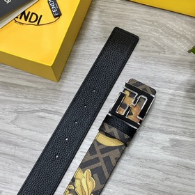 FENDl/Fendi, модель из бутика, ширина 40 мм, с фирменным логотипо