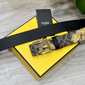 FENDl/Fendi, модель из магазина, ширина 40 мм, с фирменным логоти