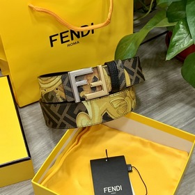 FENDl/Fendi, модель из магазина, ширина 40 мм, с фирменным логоти