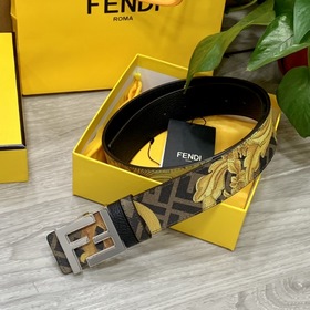 FENDl/Fendi, модель из магазина, ширина 40 мм, с фирменным логоти