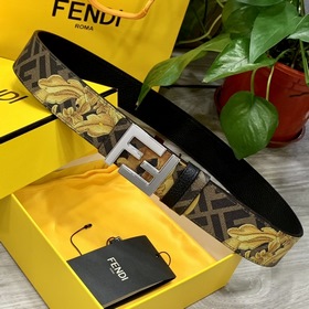 FENDl/Fendi, модель из магазина, ширина 40 мм, с фирменным логоти