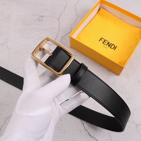 FENDI (Фенди) ширина 35 мм, импортная кожа двойного слоя, оригина