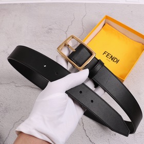 FENDI (Фенди) ширина 35 мм, импортная кожа двойного слоя, оригина