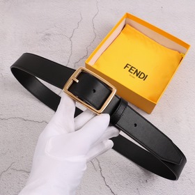 FENDI (Фенди) ширина 35 мм, импортная кожа двойного слоя, оригина