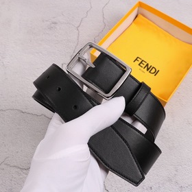 FENDI (Фенди) ширина 35 мм, импортная кожа двойного слоя, оригина
