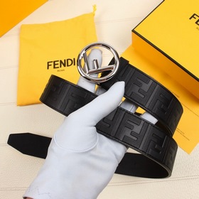 FENDI/ФЕНДИ Широкий ремень шириной 38 мм с фирменным логотипом, и