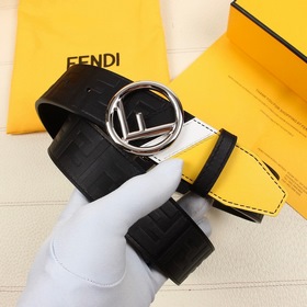 FENDI/ФЕНДИ Широкий ремень шириной 38 мм с фирменным логотипом, и