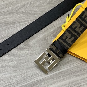 FENDI/ФЕНДИ Широкий ремень шириной 39 мм с фирменным логотипом. О