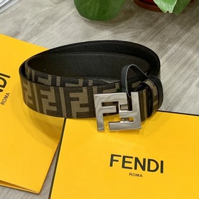 FENDI/ФЕНДИ Широкий ремень шириной 39 мм с фирменным логотипом. О