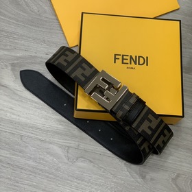 FENDI/ФЕНДИ Широкий ремень шириной 39 мм с фирменным логотипом. О