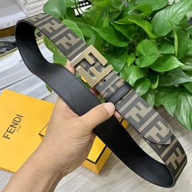 FENDI/ФЕНДИ Широкий ремень шириной 39 мм с фирменным логотипом. О