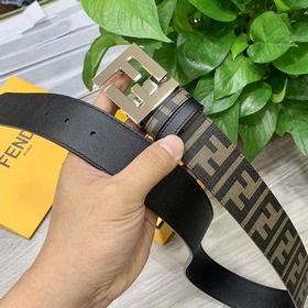 FENDI/ФЕНДИ Широкий ремень шириной 39 мм с фирменным логотипом. О