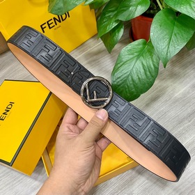 FENDl (Fendi) ширина 40 мм, двусторонняя оригинальная телячья кож