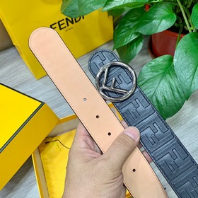FENDl (Fendi) ширина 40 мм, двусторонняя оригинальная телячья кож
