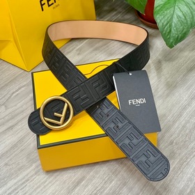 FENDl (Fendi) ширина 40 мм, двусторонняя оригинальная телячья кож