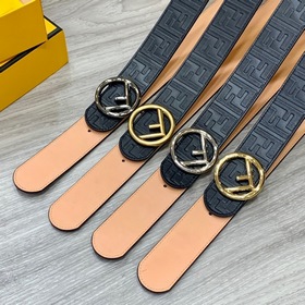 FENDl (Fendi) ширина 40 мм, двусторонняя оригинальная телячья кож