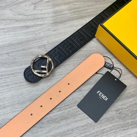 FENDl (Fendi) ширина 40 мм, двусторонняя оригинальная телячья кож