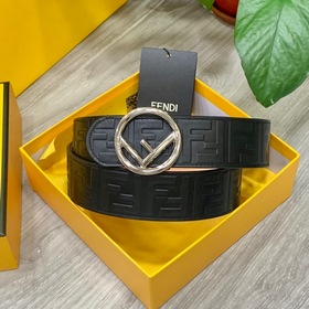 FENDl (Fendi) ширина 40 мм, двусторонняя оригинальная телячья кож