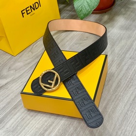 FENDl (Fendi) ширина 40 мм, двусторонняя оригинальная телячья кож