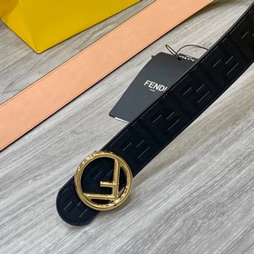 FENDl (Fendi) ширина 40 мм, двусторонняя оригинальная телячья кож