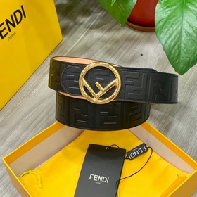 FENDl (Fendi) ширина 40 мм, двусторонняя оригинальная телячья кож