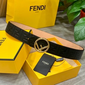 FENDl (Fendi) ширина 40 мм, двусторонняя оригинальная телячья кож