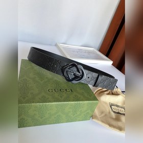 Классический ремень Gucci с тиснением, шириной 4 см, с пряжкой, п