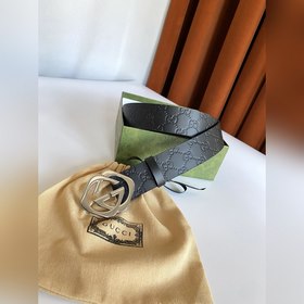 Классический ремень Gucci с тиснением, шириной 4 см, с пряжкой, п