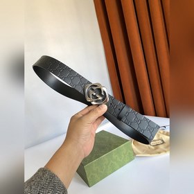 Классический ремень Gucci с тиснением, шириной 4 см, с пряжкой, п