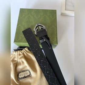 Классический ремень Gucci с тиснением, шириной 4 см, с пряжкой, п