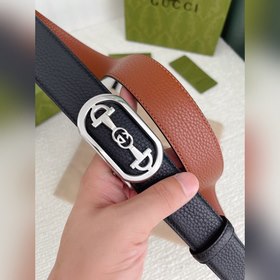 Gucci Мужской ремень с автоматической пряжкой, ширина 35 мм. Высо