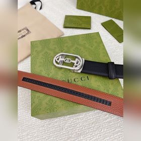 Gucci Мужской ремень с автоматической пряжкой, ширина 35 мм. Высо