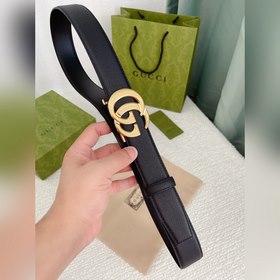 Gucci Мужской ремень с автоматической пряжкой, ширина 35 мм. Высо