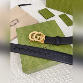 Gucci Мужской ремень с автоматической пряжкой, ширина 35 мм. Высо