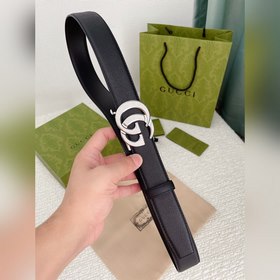 Gucci Мужской ремень с автоматической пряжкой, ширина 35 мм. Высо
