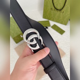 Gucci Мужской ремень с автоматической пряжкой, ширина 35 мм. Высо