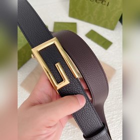 Gucci Мужской ремень с автоматической пряжкой, ширина 35 мм. Высо
