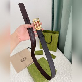Gucci Мужской ремень с автоматической пряжкой, ширина 35 мм. Высо