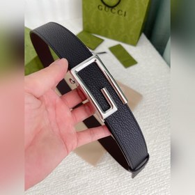 Gucci Мужской ремень с автоматической пряжкой, ширина 35 мм. Высо