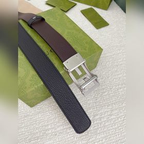 Gucci Мужской ремень с автоматической пряжкой, ширина 35 мм. Высо