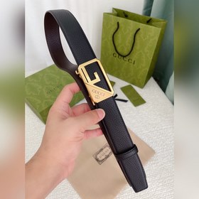 Gucci Мужской ремень с автоматической пряжкой, ширина 35 мм. Высо